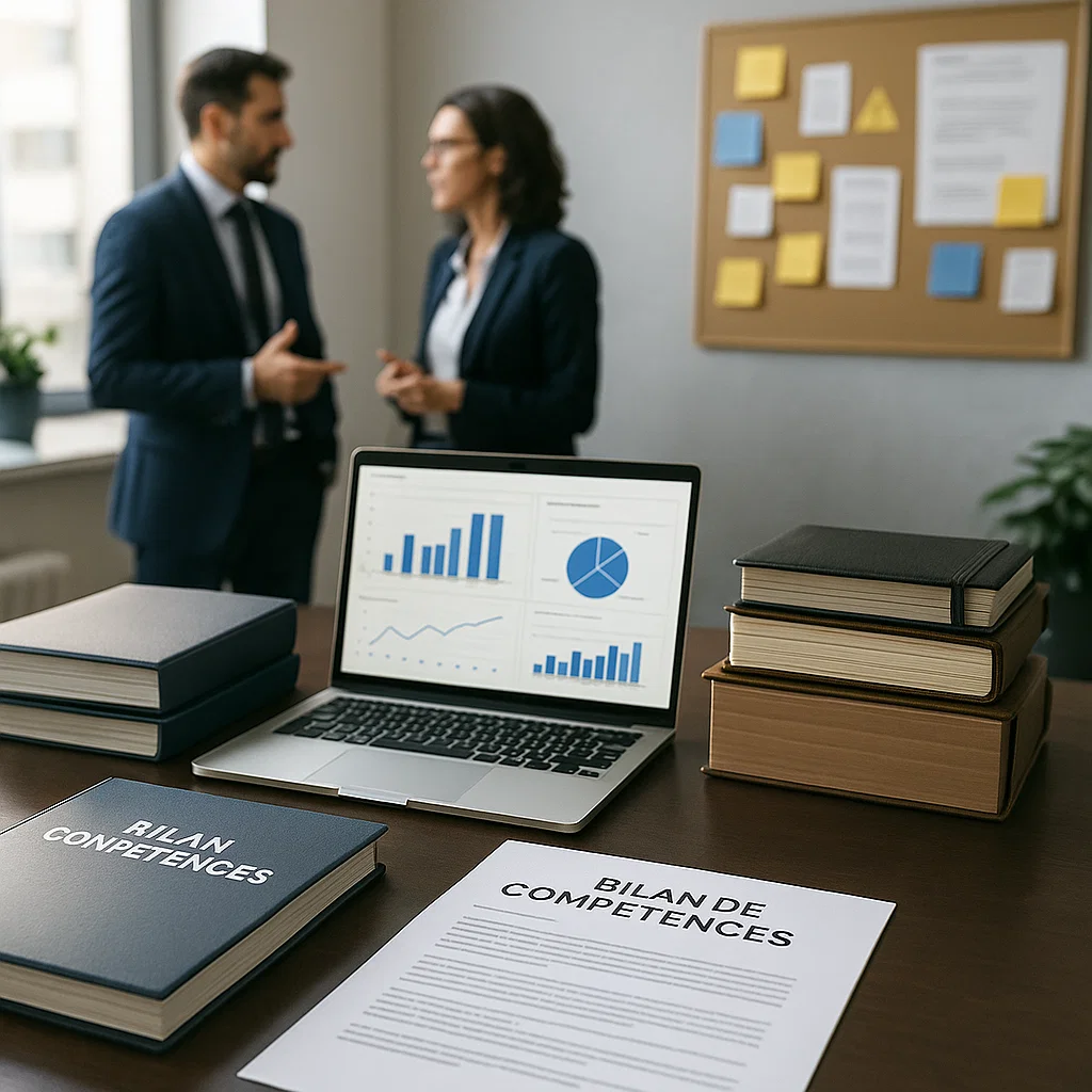 Notre expertise en bilan de compétences et formation professionnelle - Analyse et conseil avec données et documents professionnels